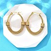 201 Stainless Steel Hoop Earrings EJEW-Q026-15G-B-1