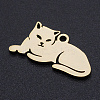 304 Stainless Steel Kitten Pendants LS-A-STAS-N090-JN857-2-2