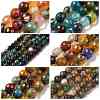 Natural Agate Beads Strands G-C082-A01-M-1