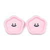 Smiling Face Resin Cabochons CRES-S372-01D-1