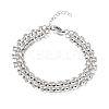 9.5MM 304 Stainless Steel Panther Chains Bracelets for Man and Women SA-CBAB767-14P-4