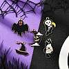 10Pcs 5 Styles Eco-Friendly Alloy Enamel Pendants ENAM-FP0003-20-1