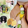 20Pcs 20 Styles Butterfly Food Grade Eco-Friendly Silicone Focal Beads SIL-PH0001-34-6