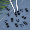 Alloy Detachable Cord End Lock Stoppers FIND-CP0002-55B-4
