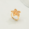 Adjustable Brass Finger Rings for Women DS8817-1-2