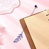 Stainless Steel Feather & Alloy Bookmarks AJEW-JK00402-01-2