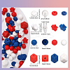 12 style Food Grade Eco-Friendly Silicone Beads SIL-FH0001-03-2