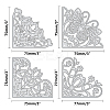 Carbon Steel Cutting Dies Stencils DIY-DM0001-017-2