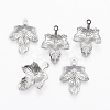 Tarnish Resistant Autumn Theme 304 Stainless Steel Pendants STAS-P175-11P-1