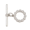 Brass Toggle Clasps KK-G548-34B-P-1