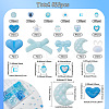 822Pcs Acrylic Beads MACR-SP0001-65A-2