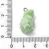 Flocky Resin Pendants FIND-S001-08G-3
