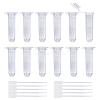 Disposable Plastic Transfer Pipettes and Transparent Disposable Plastic Centrifuge Tube DIY-BC0001-82-1