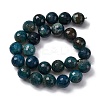 Natural Dragon Veins Agate(Dyed & Heated) Beads Strands G-K390-A01-01-4