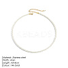 Elegant High-Quality Non-Fading 4mm Round Natural Pearl Beaded Necklaces for Women VI2074-3-1