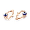 Alloy Enamel Pendants PALLOY-S132-354-3