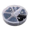 1Box ABS Plastic Imitation Pearl Dome Cabochons SACR-JP0001-25-2