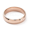 Ion Plating(IP) 304 Stainless Steel Flat Plain Band Rings STAS-I160-B-19mm-RG-2