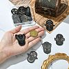 12Pcs 6 Styles Opaque Dark Theme Acrylic Pendants OACR-CJ0002-09-4