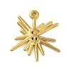 Ion Plating(IP) 304 Stainless Steel Pendants STAS-C104-22G-1