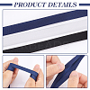 3 Bundle 3 Colors Fold Over Satin Ribbon SRIB-NB0001-17-5