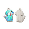 Alloy Enamel Pandants ENAM-K067-49P-03-1