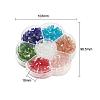 350Pcs 7 Colors Electroplate Glass Beads EGLA-YW0001-10-3