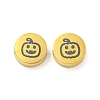 Halloween Theme 304 Stainless Steel Beads LS-STAS-M069-01B-G-1