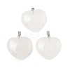 Natural Quartz Crystal Pendants G-A249-04B-01P-1