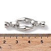 Rack Plating Brass Fold Over Clasps KK-Q797-05P-3