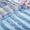 10 Yards Polyester Pleated Lace Trim OCOR-GF0003-52A-4