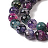 Natural Dragon Veins Agate Bead Strands G-NH0013-B01-03-4