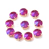 Moonlight Effect Flat Round Sew on Rhinestone RGLA-G018-01A-03-1