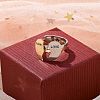 304 Stainless Steel Cuff Rings RJEW-K287-04A-2