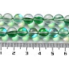 Synthetic Moonstone Beads Strands G-P528-J02-14-4
