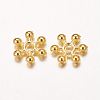 Zinc Alloy Beads Spacers PALLOY-Q062-G-NF-2