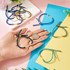 8Pcs 8 Colors Braided Nylon Cord Bracelet Making MAK-TA0001-28-5