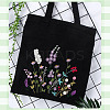 DIY Canvas Shoulder Bag Embroidery Starter Kit DIY-WH0386-47-5