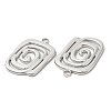 Non-Tarnish 304 Stainless Steel Pendants STAS-L020-007P-2