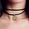 80Pcs 8 Styles Tibetan Style Alloy Steampunk Pendants FIND-YW0006-81-6