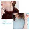 16Pcs 8 Style Brass Micro Pave Mixed Color Cubic Zirconia Pendants ZIRC-FW0001-03-8