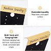 Plastic Earring Display Card CDIS-FG0001-38-4