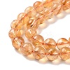 Natural Citrine Beads Strands G-E109-01B-4