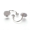 Tarnish Resistant 304 Stainless Steel Ear Nuts LS-STAS-K190-05A-P-2