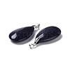Synthetic Blue Goldstone Pendants G-D084-01P-A04-3