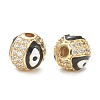 Brass Micro Pave Cubic Zirconia Charms ZIRC-A019-16G-A05-2