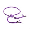 (Jewelry Parties Factory Sale)Adjustable Faux Suede Cord Lariat Necklaces NJEW-JN02538-02-3