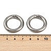 304 Stainless Steel Closed Jump Rings STAS-XCP0001-94P-3
