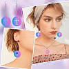32Pcs 8 Style Ion Plating(IP) 201 Stainless Steel Pendants STAS-UN0038-99-6