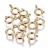 Ion Plating(IP) 304 Stainless Steel Spring Ring Clasps LS-STAS-F224-02G-C-1